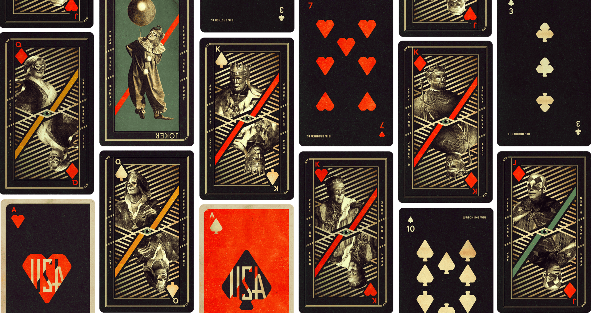 political poker deck