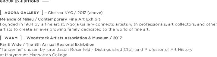 GROUP EXHIBITIONS -jf